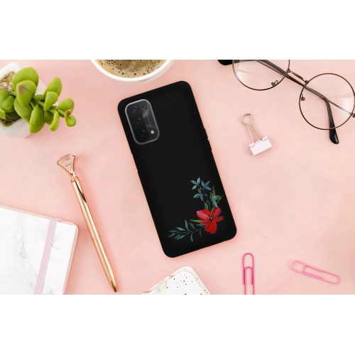 Etui MATT FLOWER do OPPO A54